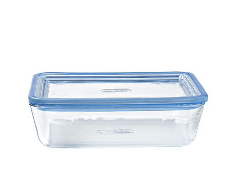 Boîte de conservation alimentaire pyrex compatible four et congélateur