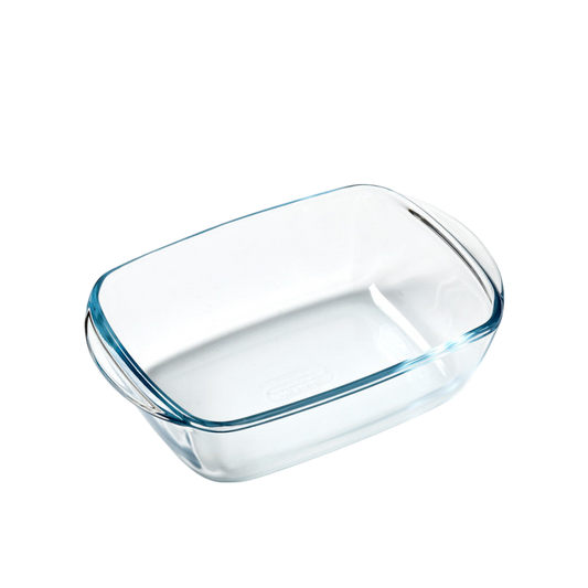 Base rectangulaire en verre boîtes de conservation - Compatible "air fryer" (friteuse à air chaud)