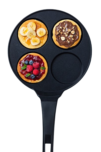 Poêle à Pancakes - 26cm Façon Pierre Tous Feux Dont Induction - sans PFOA -  Easy Pancake - 7 Mini Pancakes - Cdiscount Maison